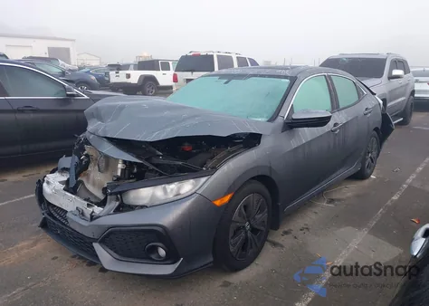 2017 Honda Civic Ex-L from USA, damaged, VIN SHHFK7H72HU207337